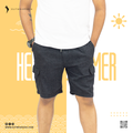 Men's Cargo Shorts Pant Multi Pocket_Black | Outwear