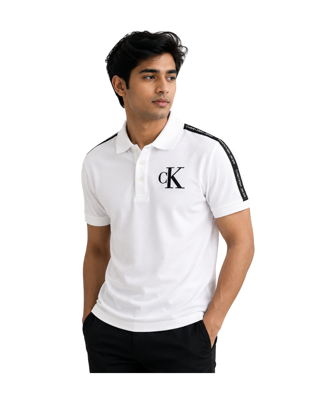 Premium Men’s Polo Shirt Combo Pack – White & Navy Blue | Stylish Casual Wear