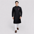 Outerwear Premium Embroidery Panjabi-CALLIGRAPHY PUNJABI