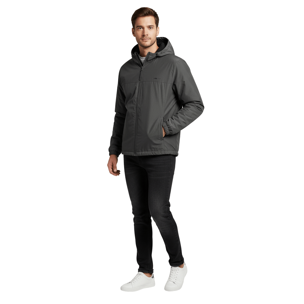Men's Premium Original jacket with Hoddie Bench Grey