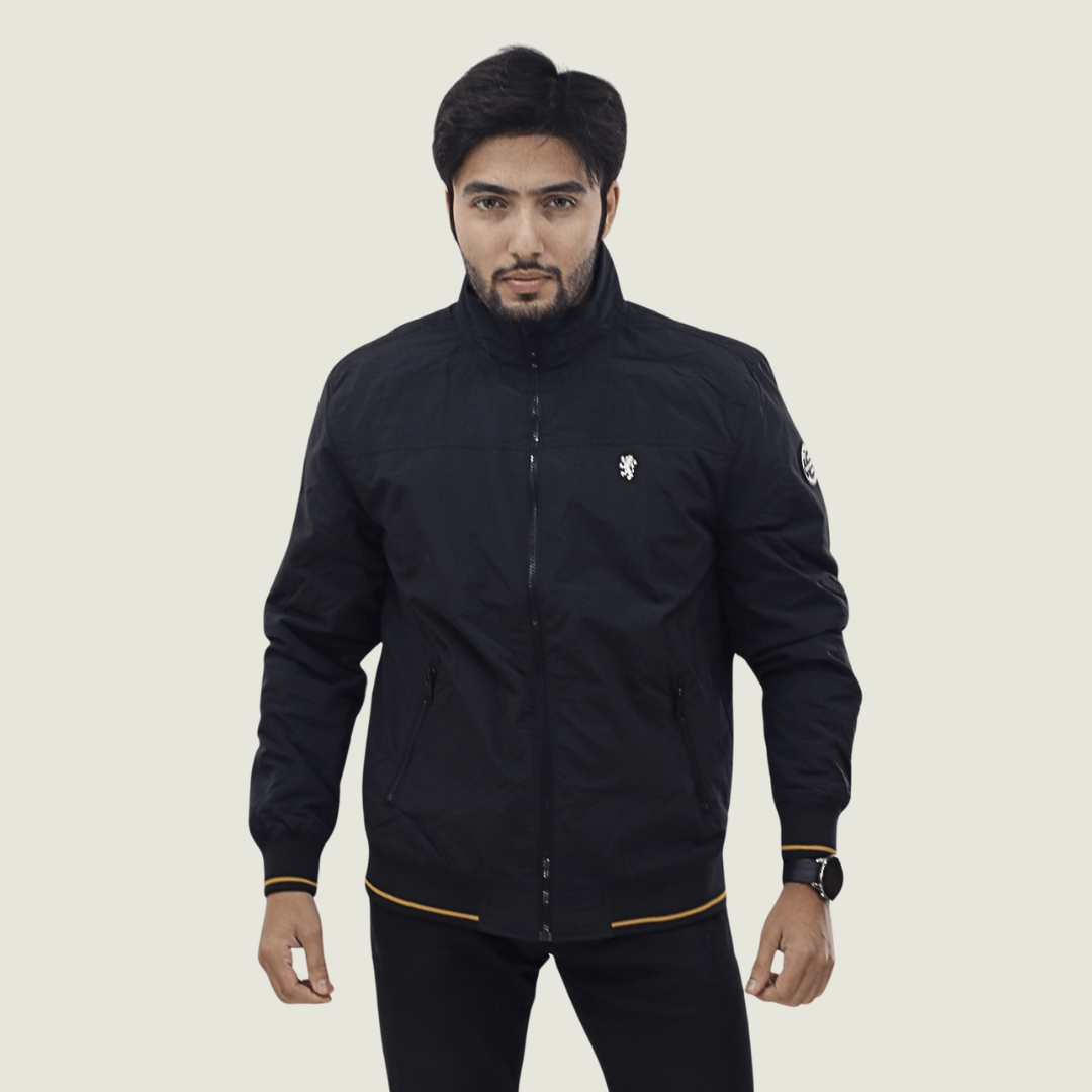 Men’s High Quality Premium light Weight Jacket- Black A18 Test