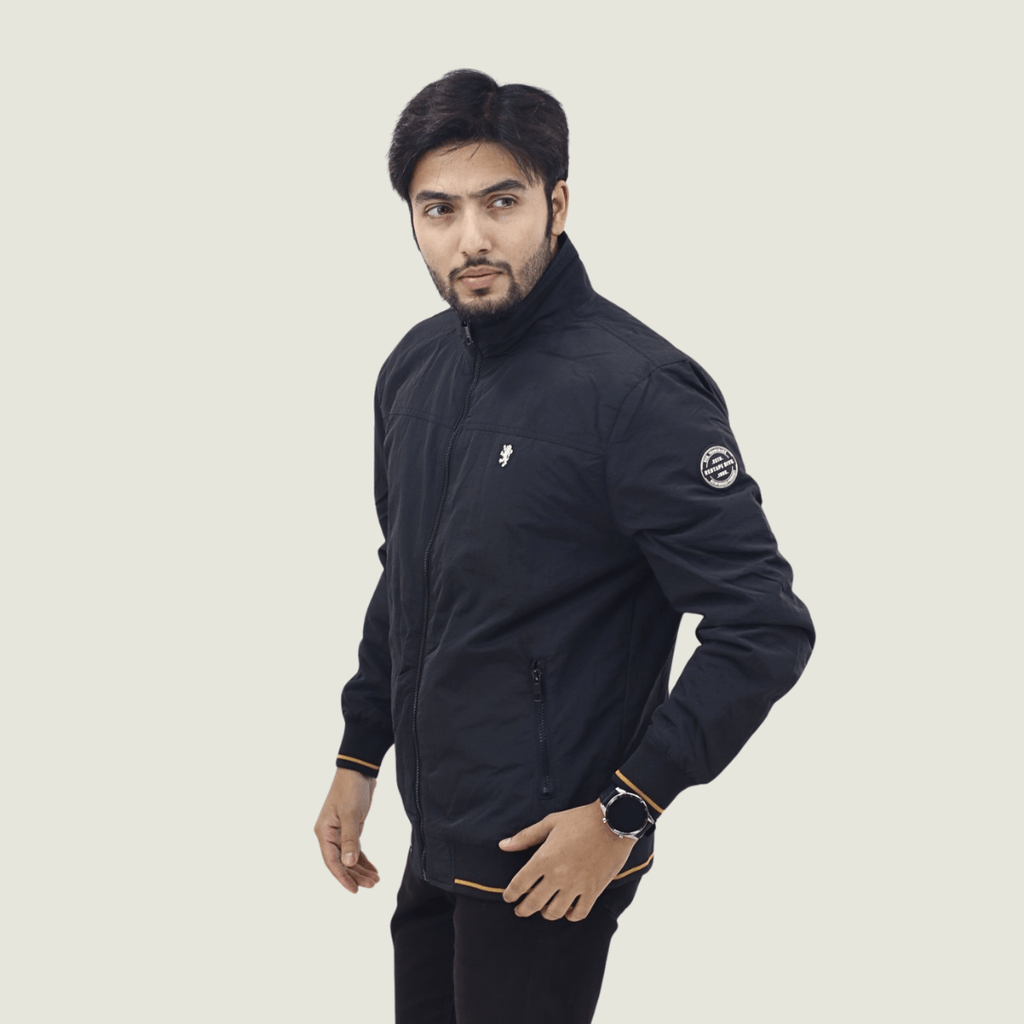 Men’s High Quality Premium light Weight Jacket- Black A18 Test