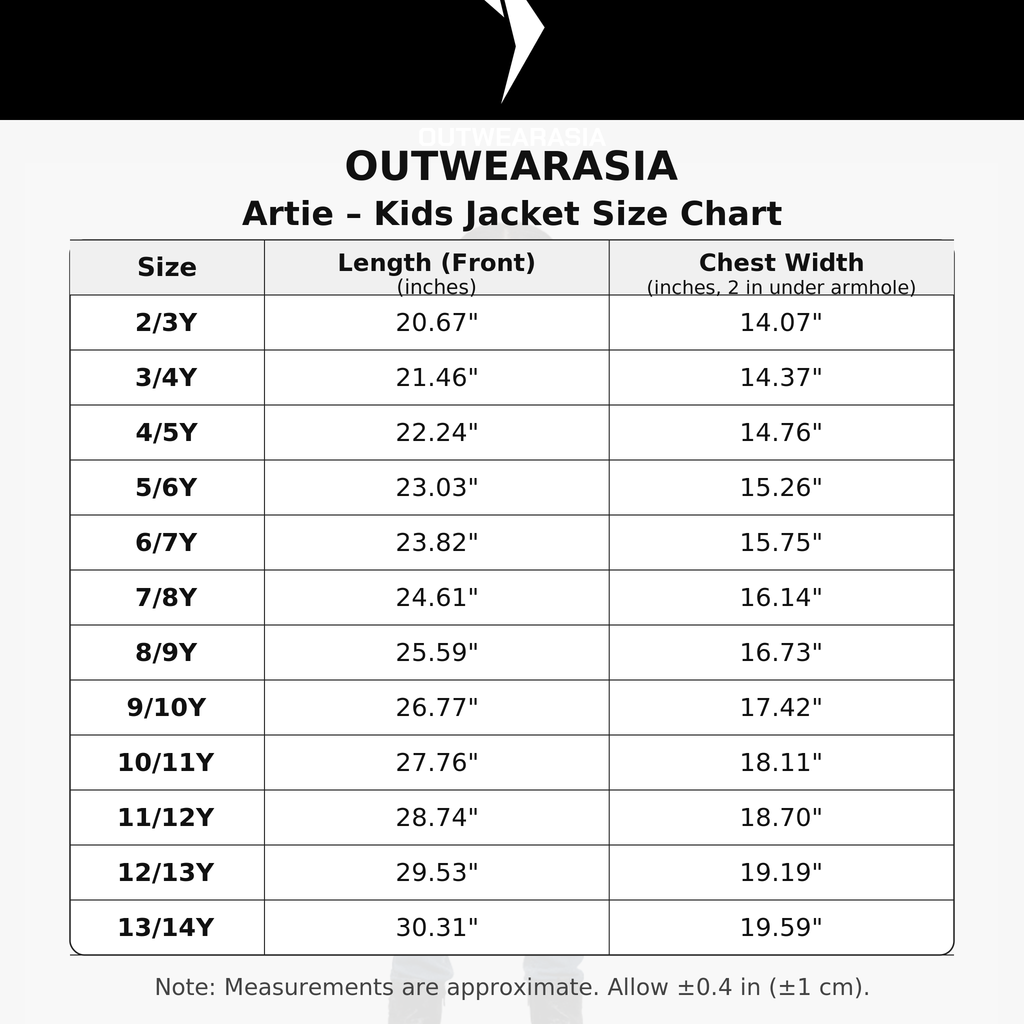 Girl's High Quality Premium Jacket - Artie