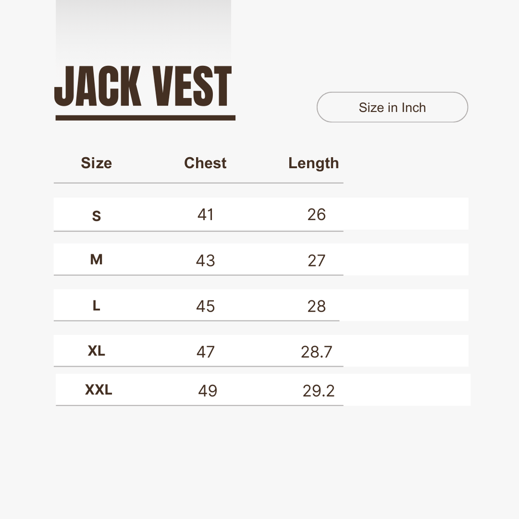 Men’s Premium Vest Winter Jacket for Men – jack vest-Black