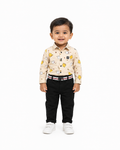Boys Printed Shirt Set