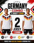 Germany Football Jersey Combo Set – 2 Jersey 1 Combo