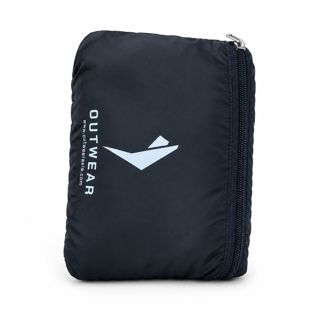 OUTWEAR Black Gym Duffel Bag | Lightweight Sports & Travel Bag with Dual Carry Handles