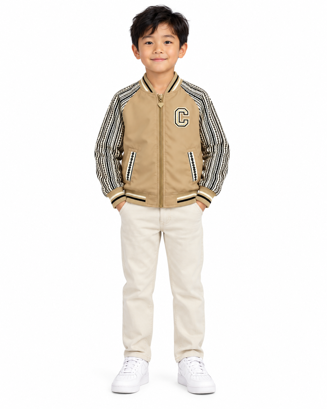 CRUZ – Beige Stripe