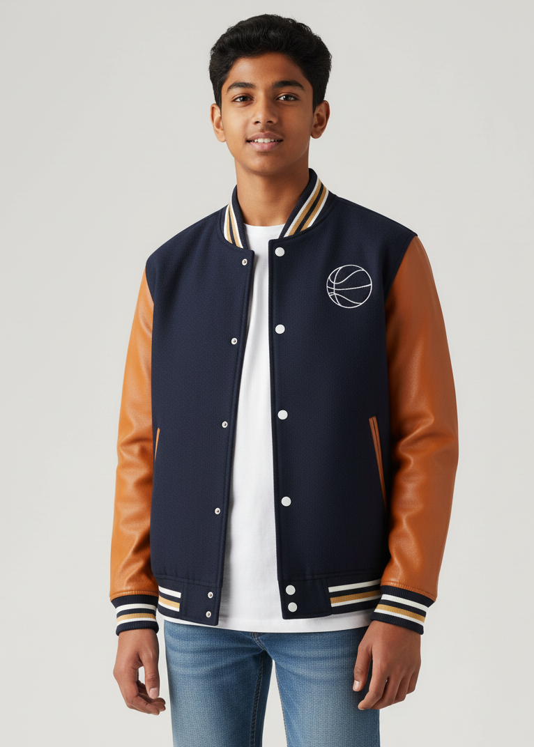 Boy's Basketball Theme Winter jacket