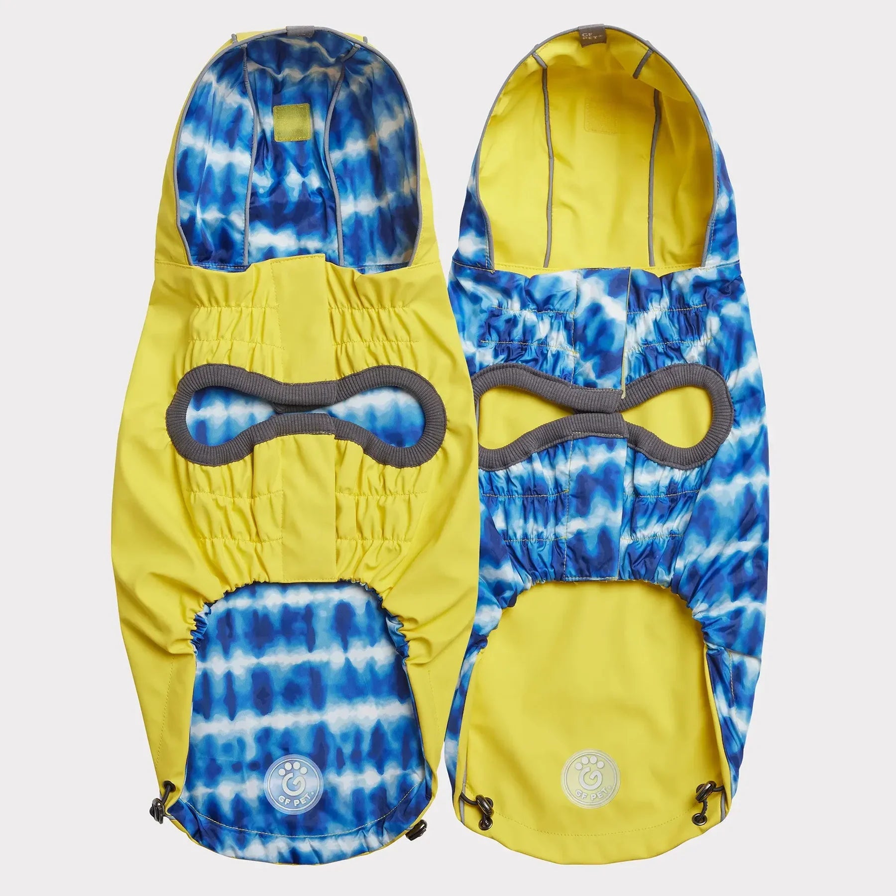 Reversible Dog Dress | Yellow Tie-Dye
