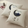 Ramadan Mubarak Crescent Cushion Cover 1 Pcs