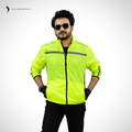 Premium Biker Windbreaker for Men’s - Windy Neon